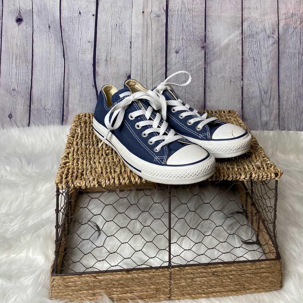 Sz. 7 Blue ankle height Converse